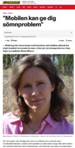 Läs mer om artikeln Mobilen kan ge dig sömnproblem