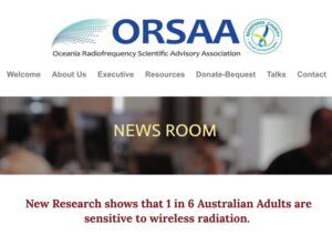 Läs mer om artikeln 1 av 6 australiska vuxna är känsliga för trådlös radiofrekvent strålning