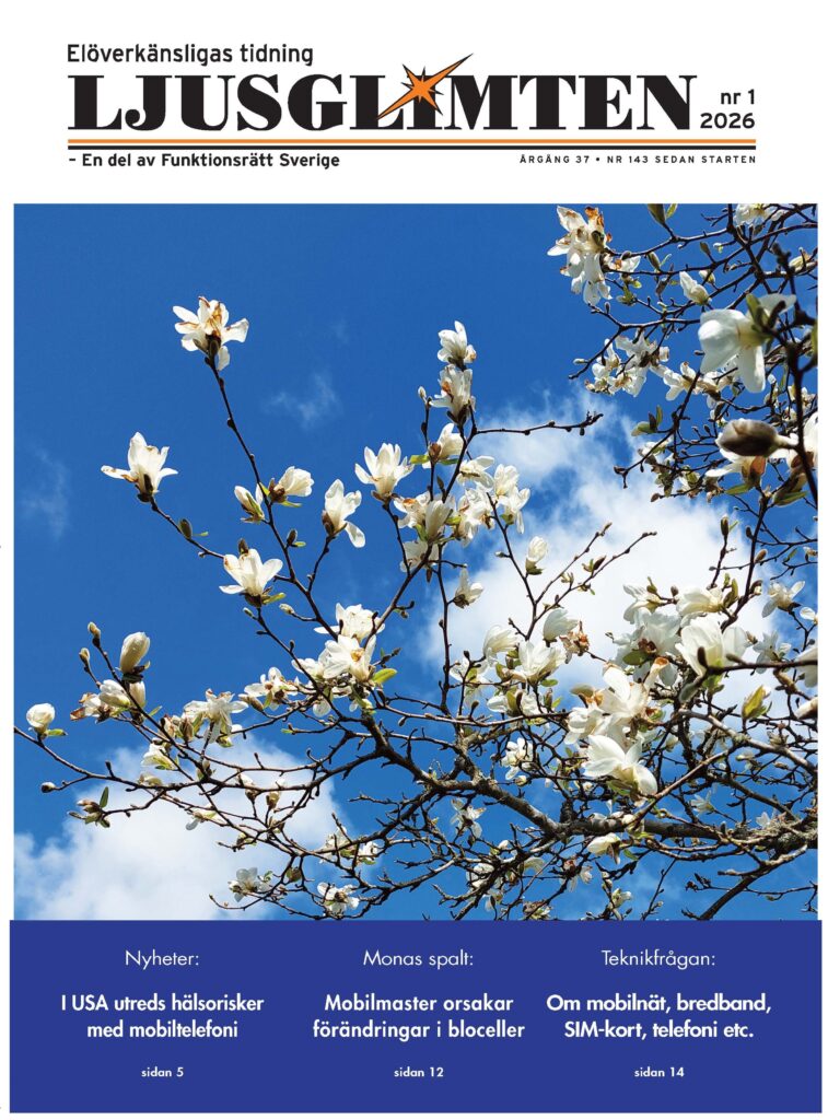 Medlemstidningen Ljusglimten nr 1, 2026