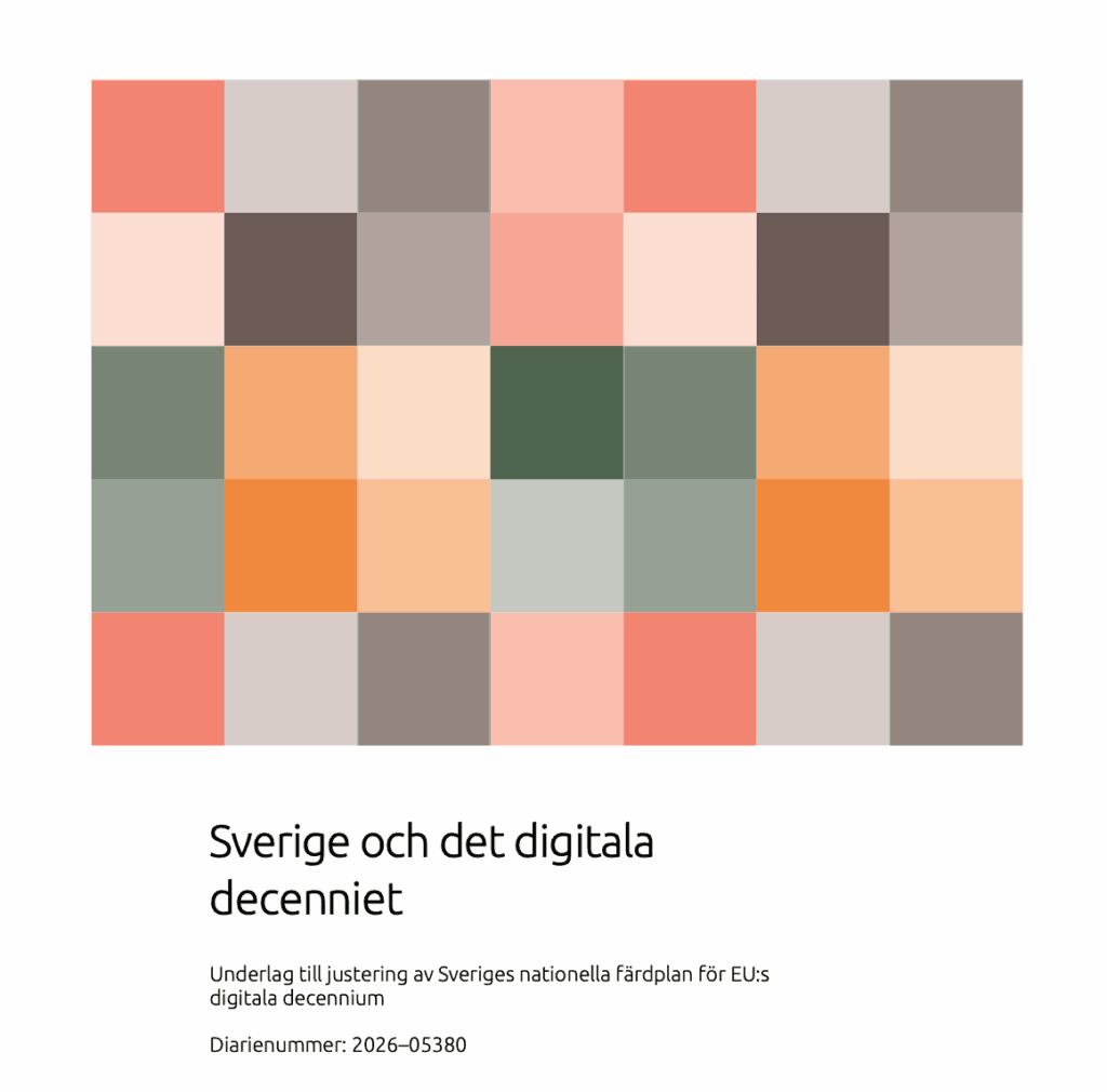 Förbundet har avgivit yttrande över ”Sveriges digitala färdplan” från DIGG (Myndigheten för digital förvaltning)